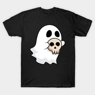 Halloween ghost skull T-Shirt